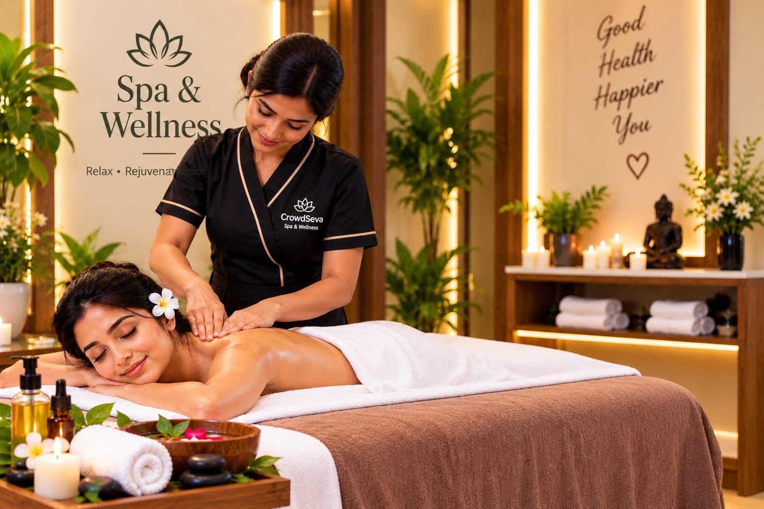 Spa and wellness massage